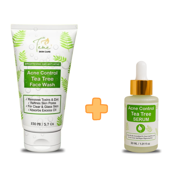 Acne Control "Tea Tree" Face Wash & Serum (Bundle)