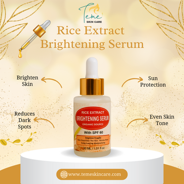 Rice Extract Brightening Serum with SPF 60 30ml
