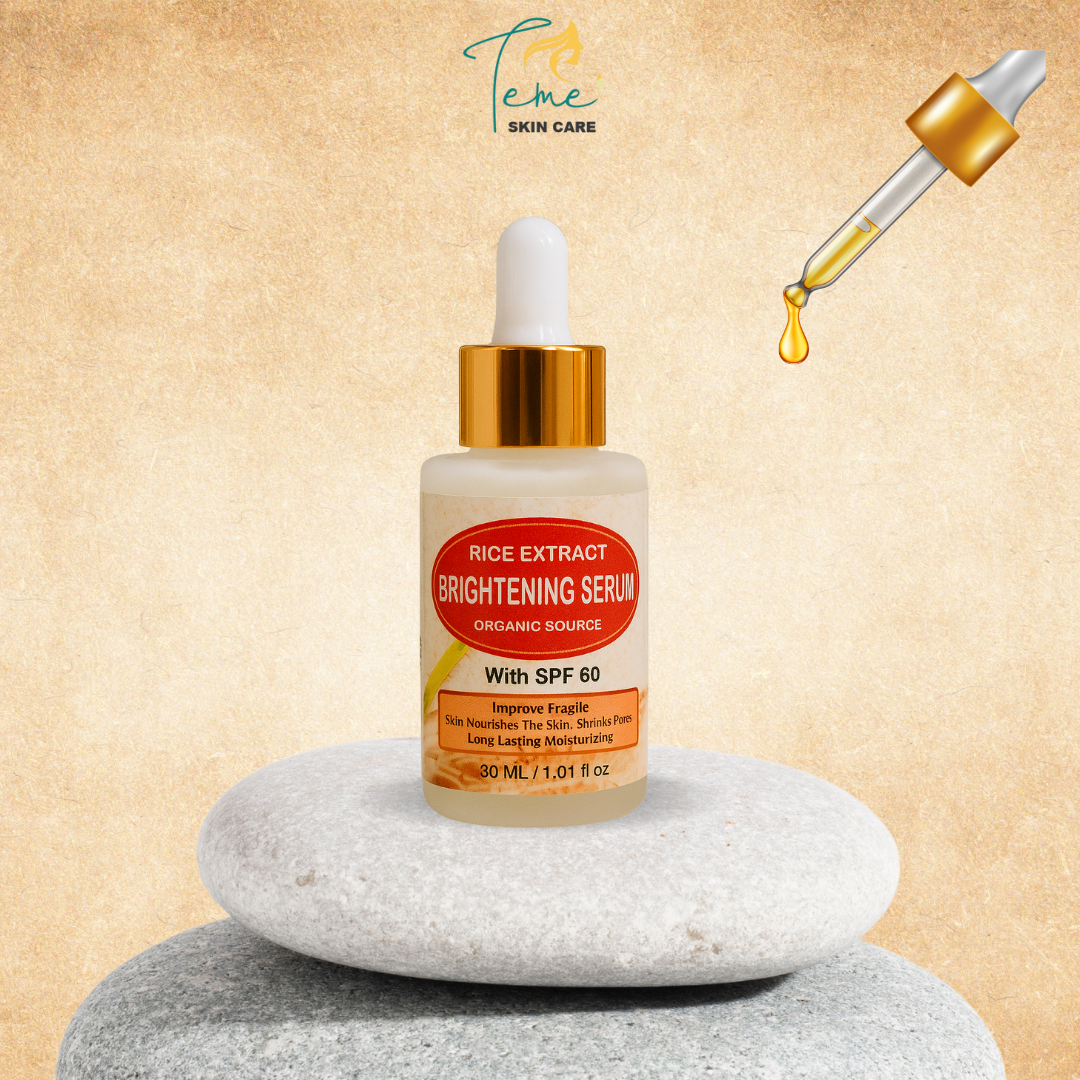 Rice Extract Brightening Serum with SPF 60 30ml