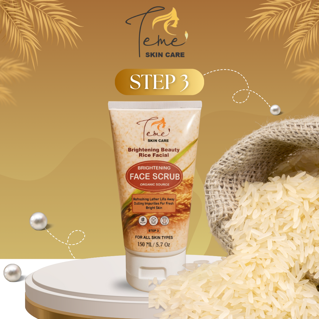 Brightening Beauty Rice Facial Kit