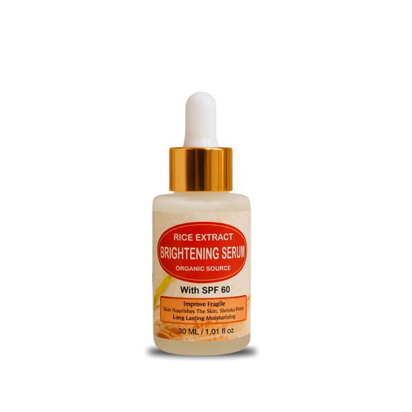 Rice Extract Brightening Serum with SPF 60 30ml