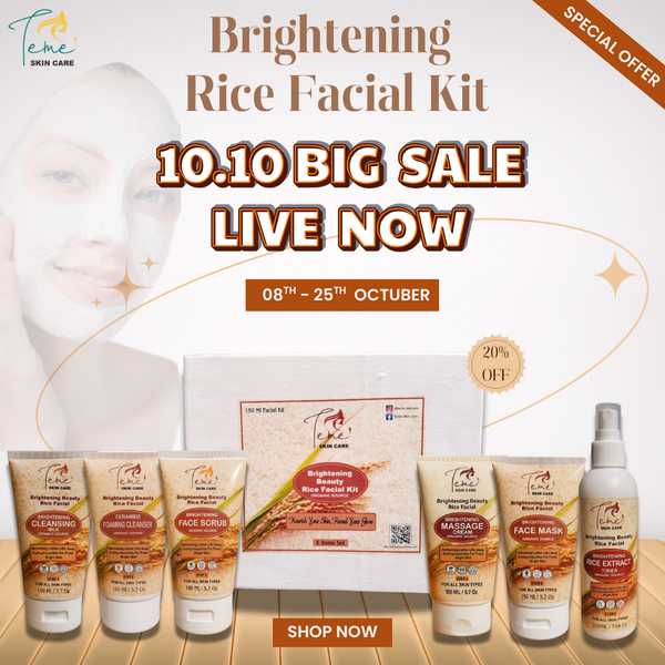 Brightening Beauty Rice Facial Kit